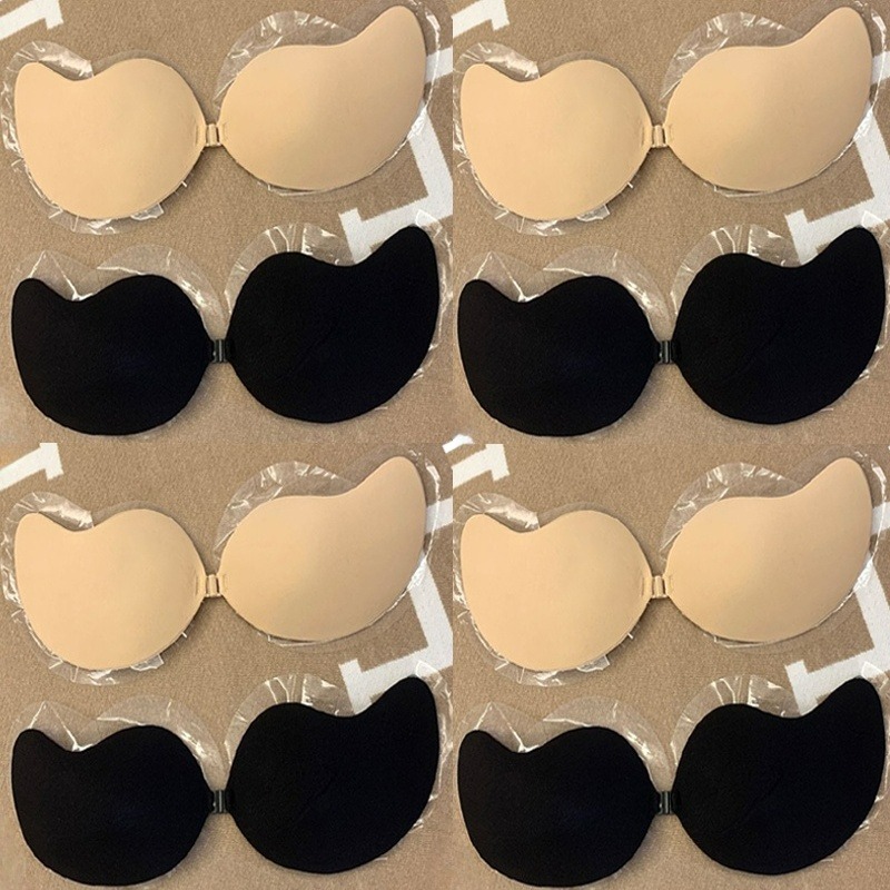 Strapless Bra Adhesive - 1/2 çift Push Up Görünmez Sütyen