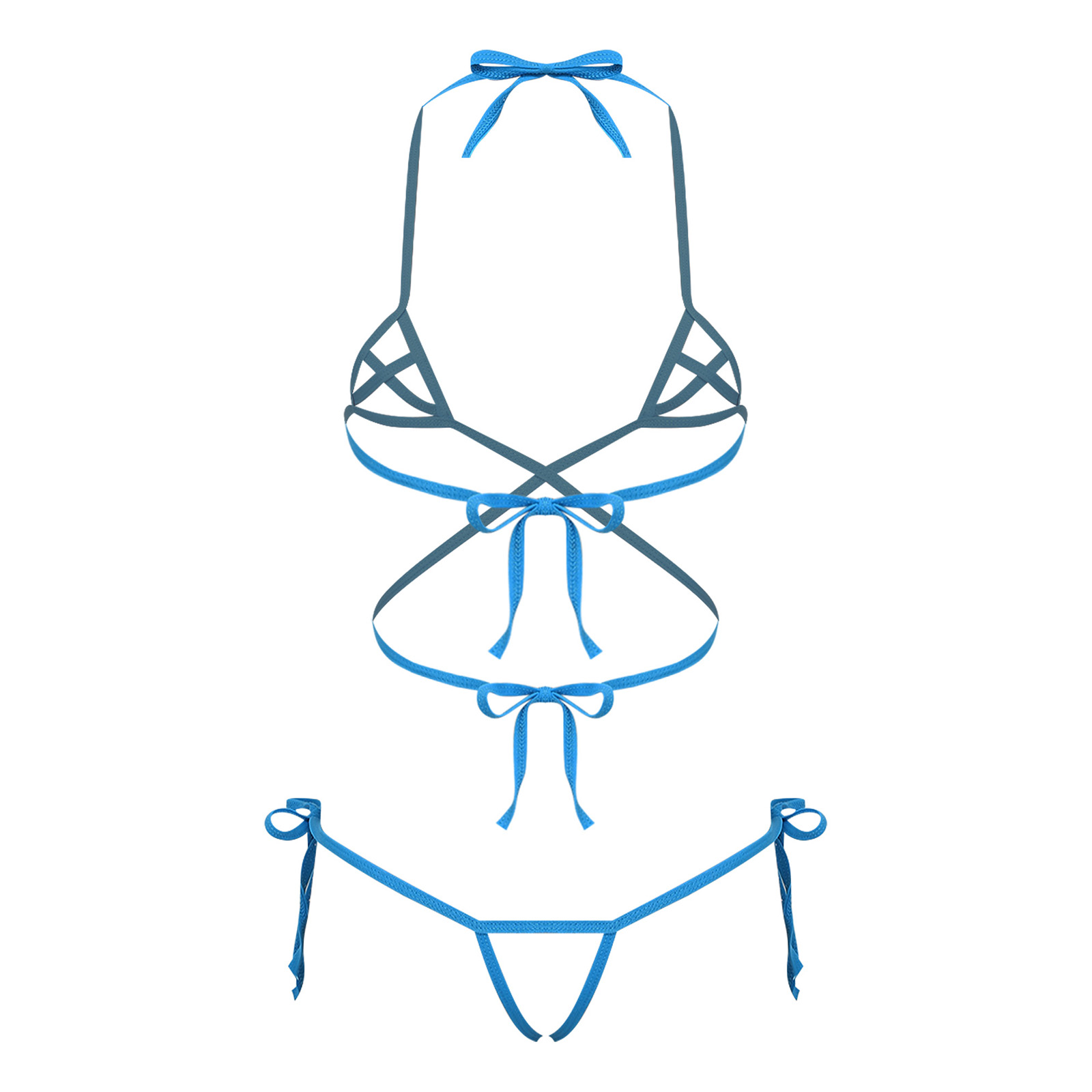 Sheer Bra Lace - Bayan iç çamaşırı transparan bikini mayo