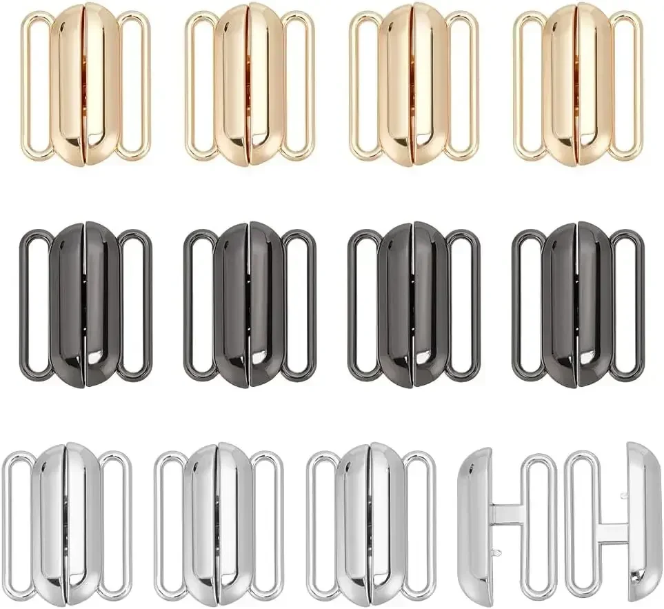 Nursing Bra Clip - 12 Takım 3 Renk Ön Kapanış