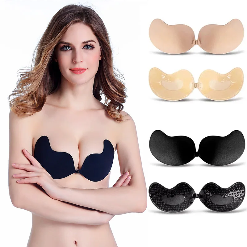 Backless Bra Sticky - Seksi Kadın Sütyeni Görünmez Push Up