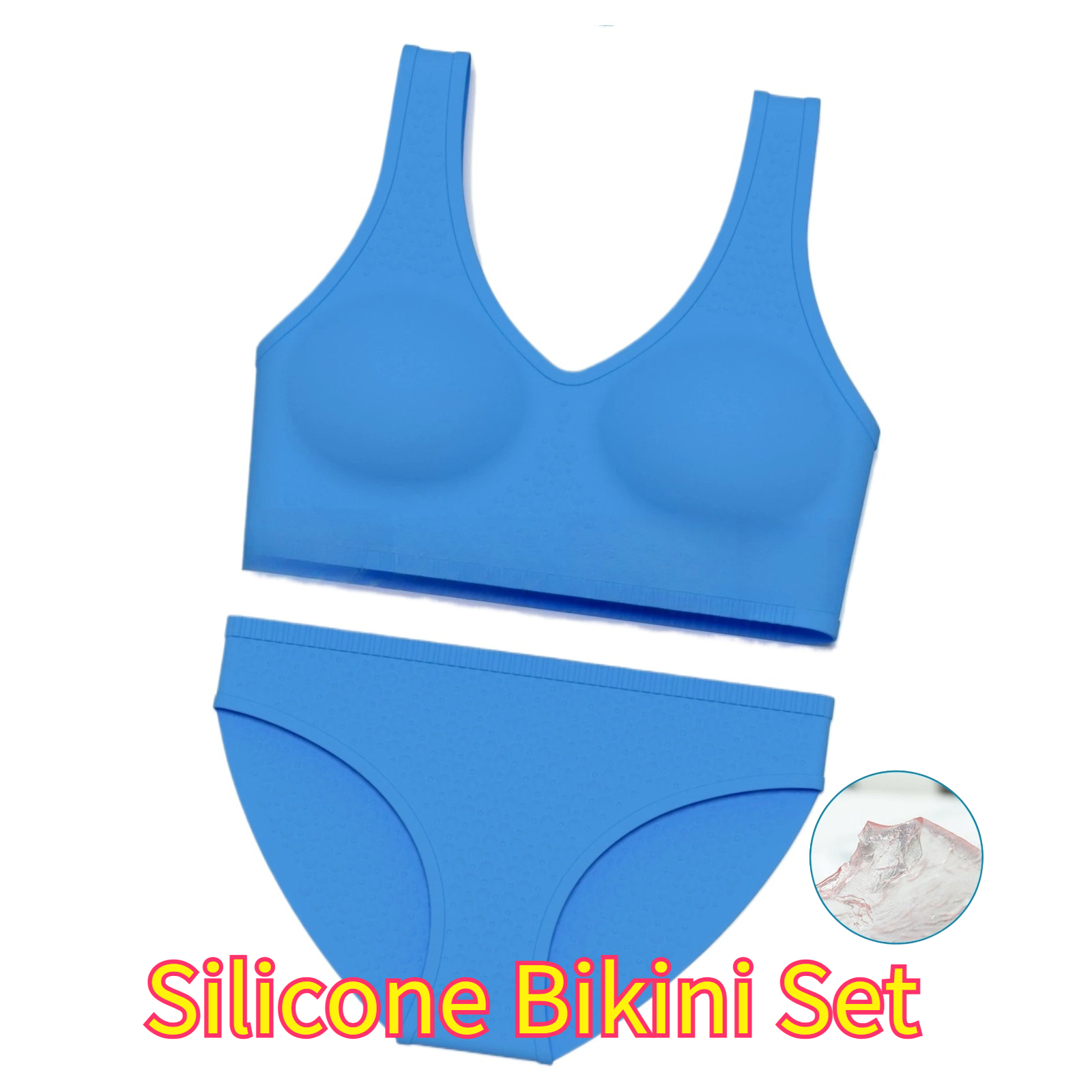 Minimizer Bra Women - Silikon Kadın Yüzme Bikini Seti Sutyen