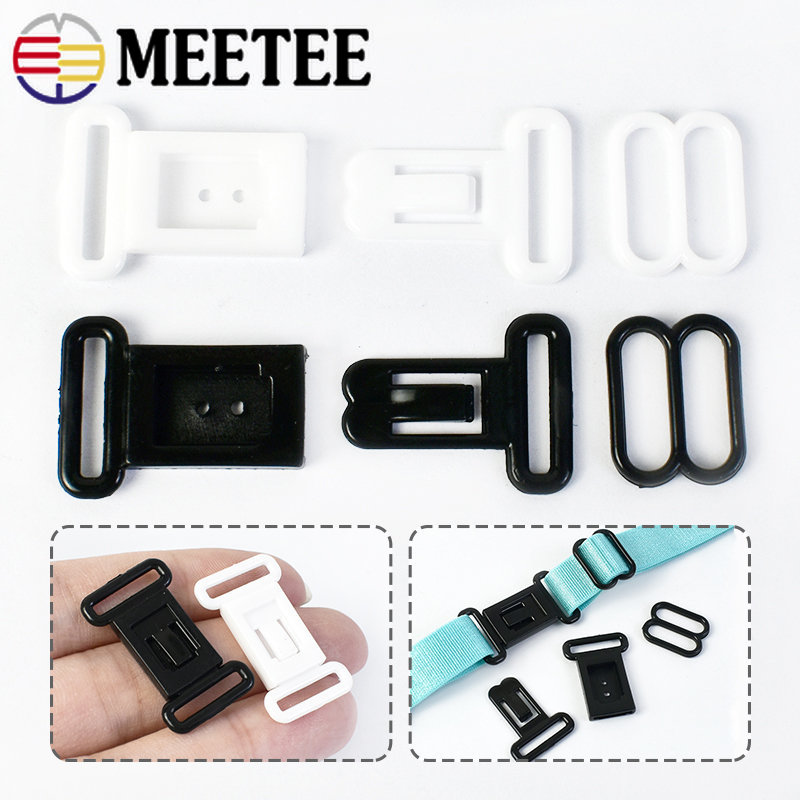 Nursing Bra Clip - 50/100 takım 12.5mm sutyen plastik tokalar