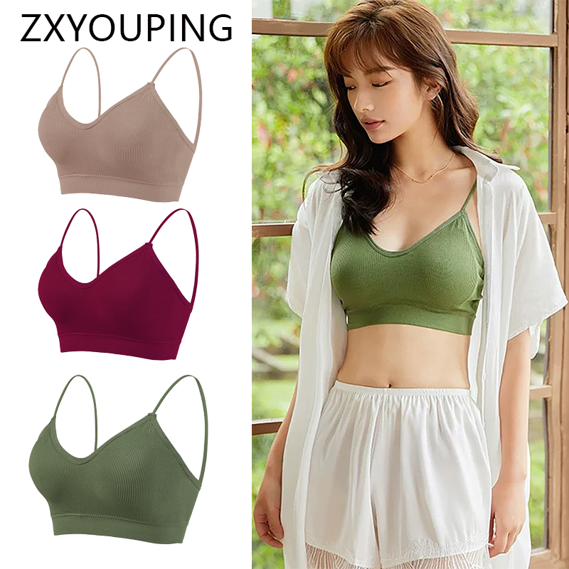 Cotton Bra Everyday - Kadın olmayan kablolu sütyen dikişsiz sütyen