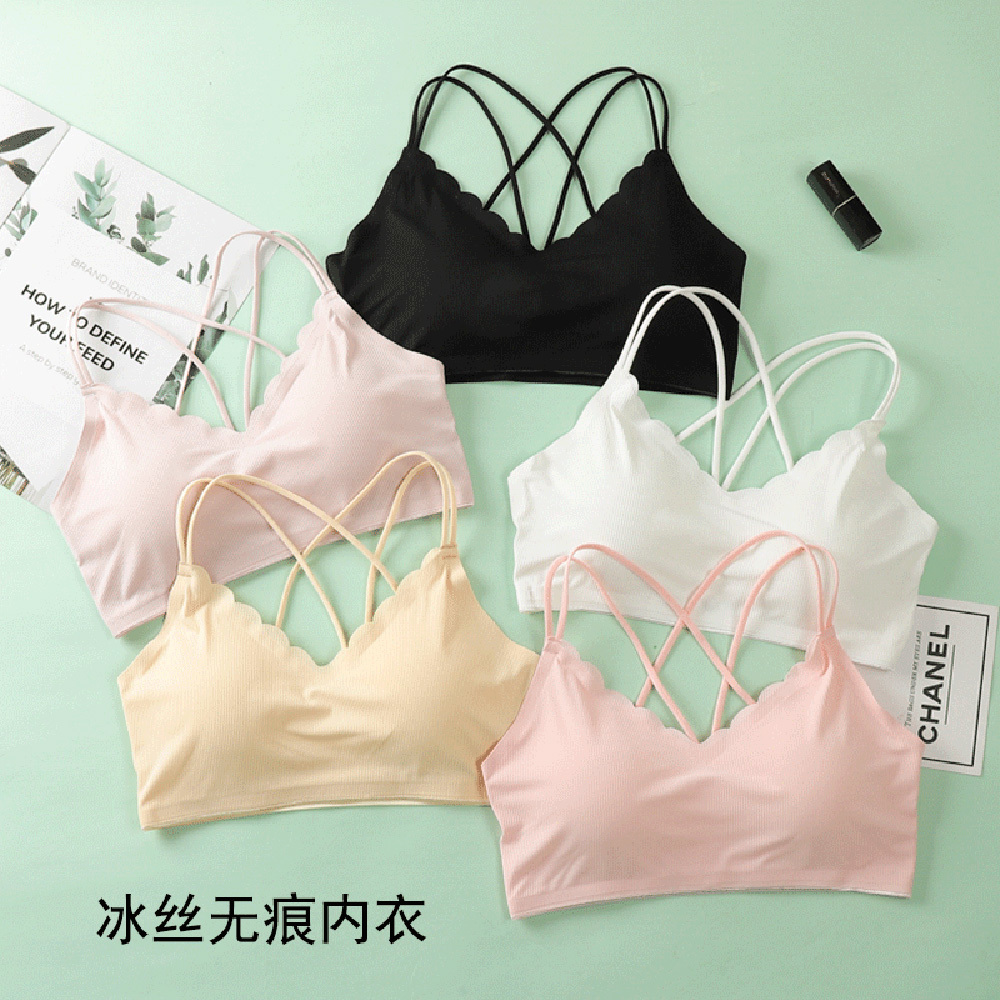 Sheer Bra Lace - 3D seksi iç çamaşırı dikişsiz spor