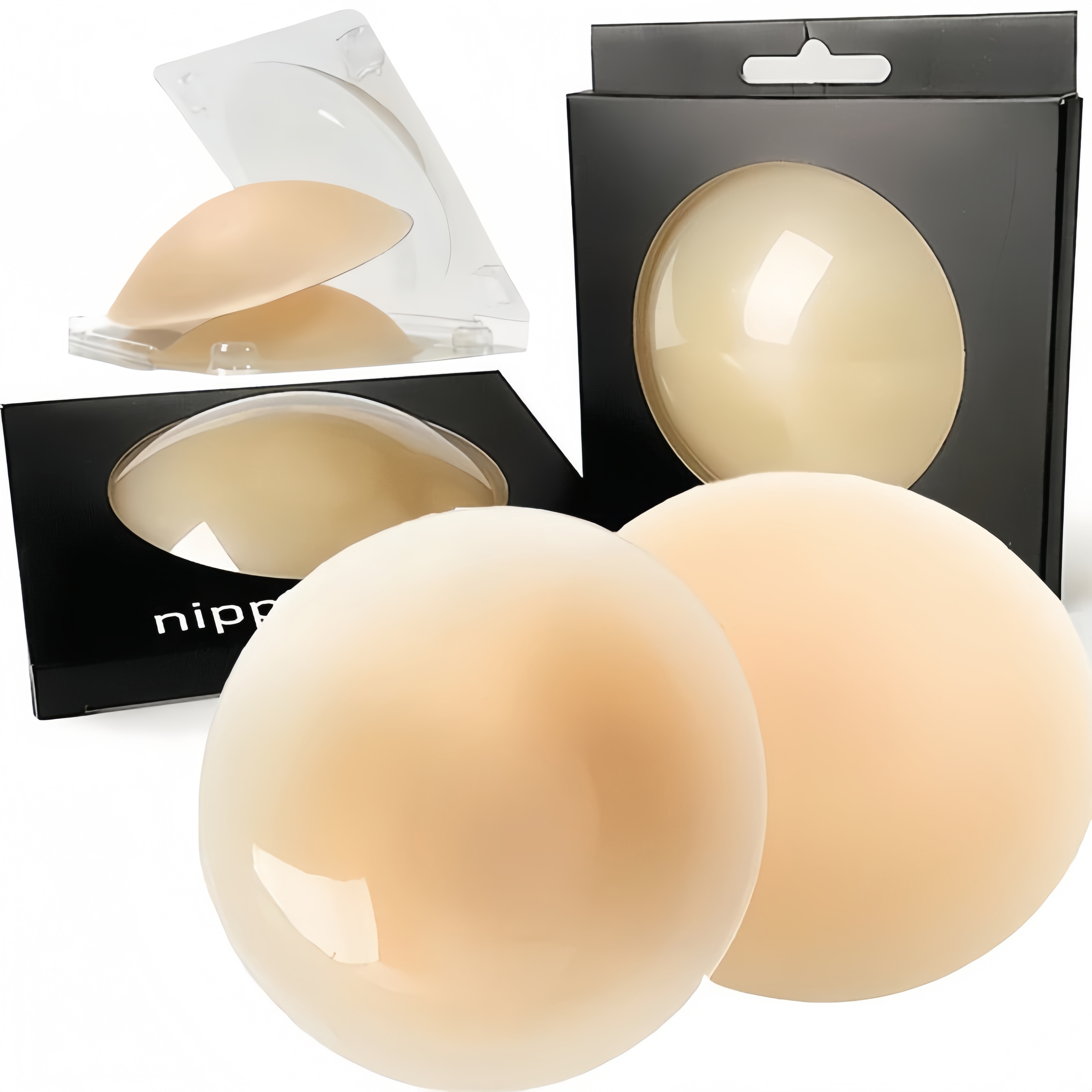 Strapless Bra Adhesive - Hiçbir tutkal kendinden yapışkanlı meme kapakları