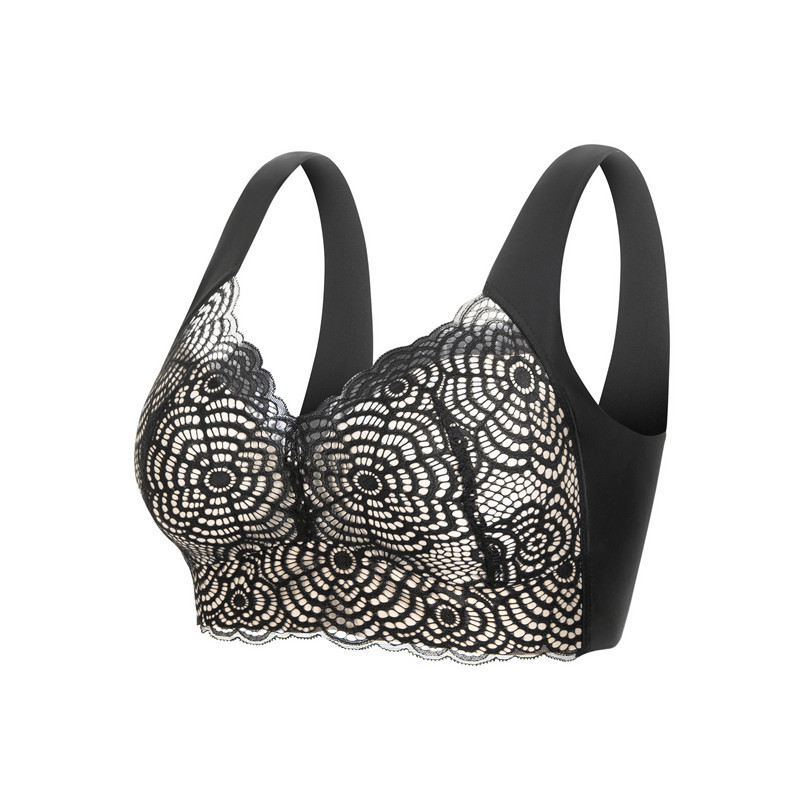 Wirefree Bra Comfort - L'bellagiovanna Kadın Telsiz Dantel Sütyen Atlet