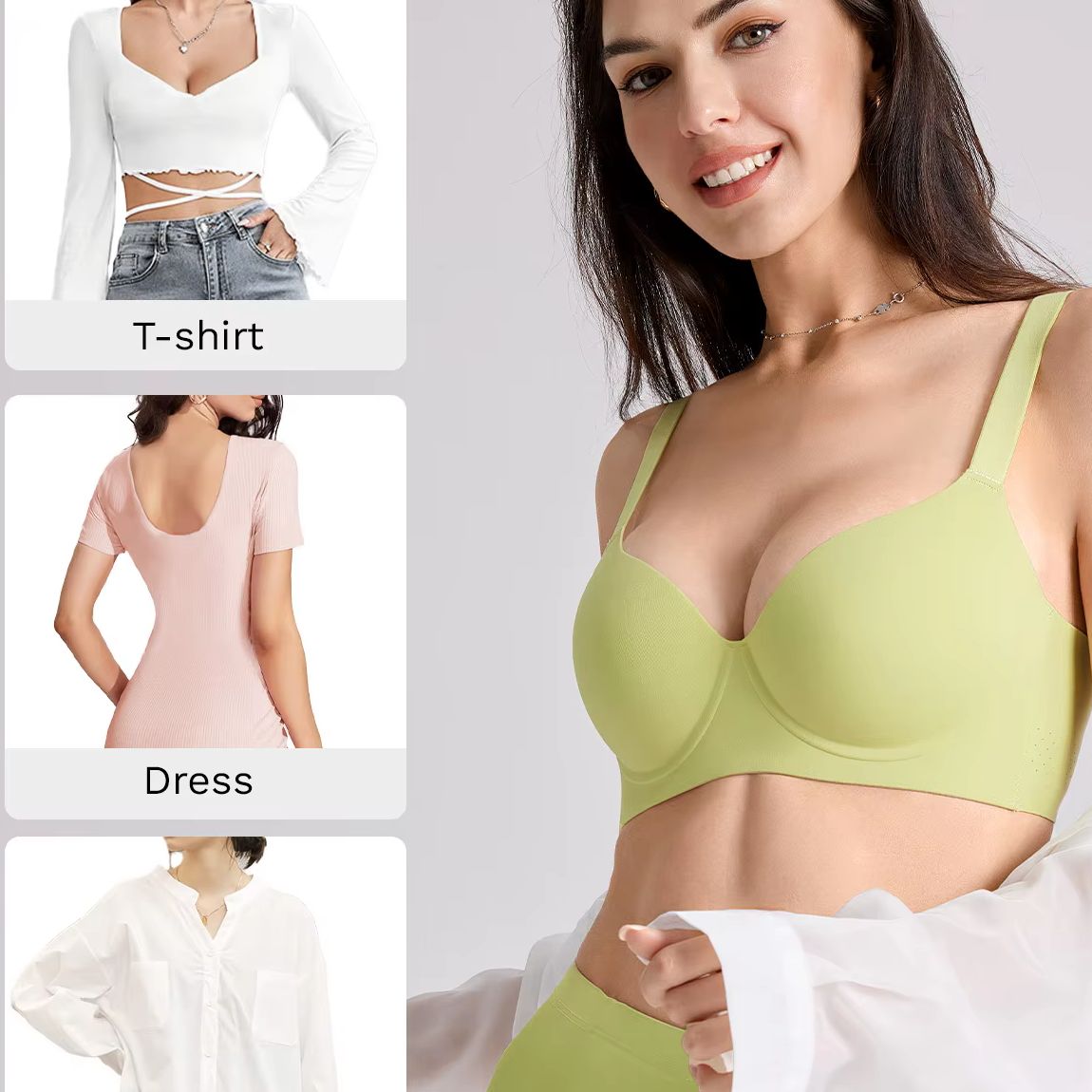 Convertible Bra Multiway - Yeni Kadınlar Güzel Seksi Günlük Sütyenler