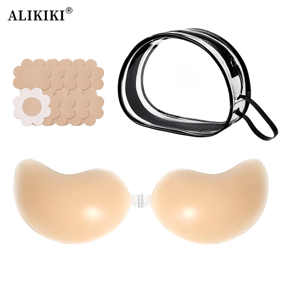Backless Bra Sticky - Görünmez Yapışkan Sütyen ve Meme Ucu