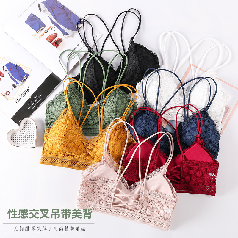 Sheer Bra Lace - 3D seksi iç çamaşırı dikişsiz spor