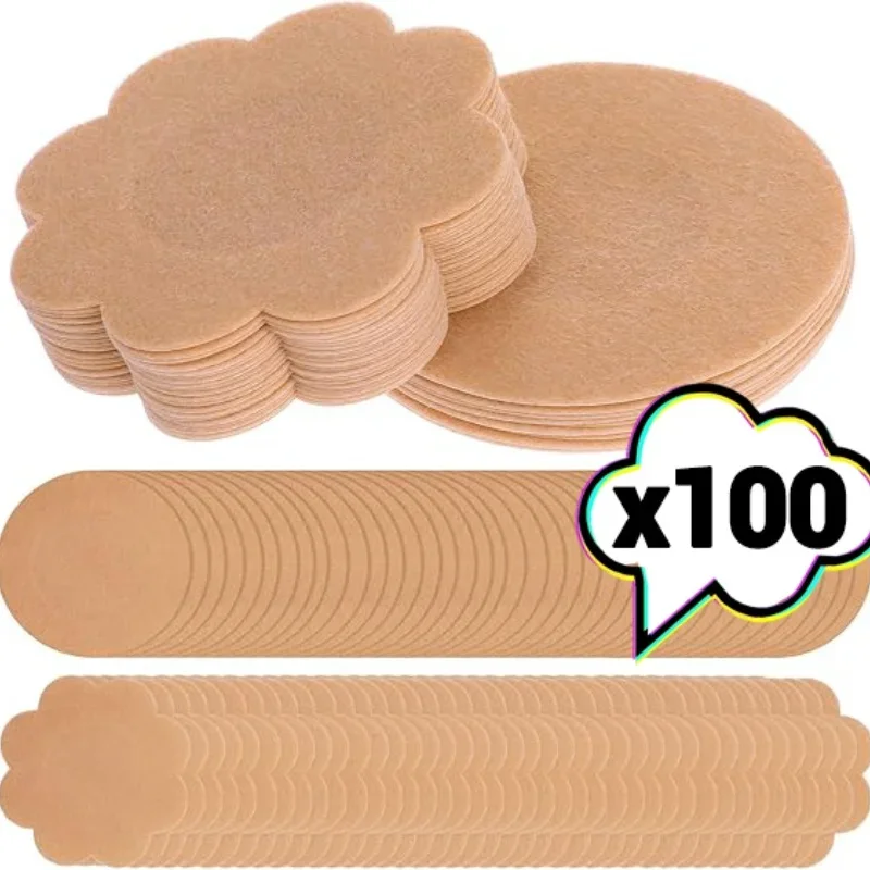 Strapless Bra Adhesive - 10/100 adet Kadın Meme Kapağı Kendinden
