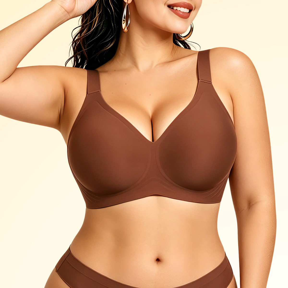 Wirefree Bra Comfort - Kadınlar İçin Dikişsiz Yumuşak Destekli Balensiz