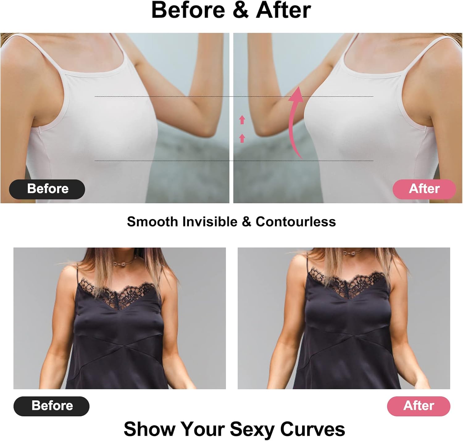 Yapışkanlı Sütyen Push Up Yapı - Strapless Bra Adhesive incelemesi ve fiyatı