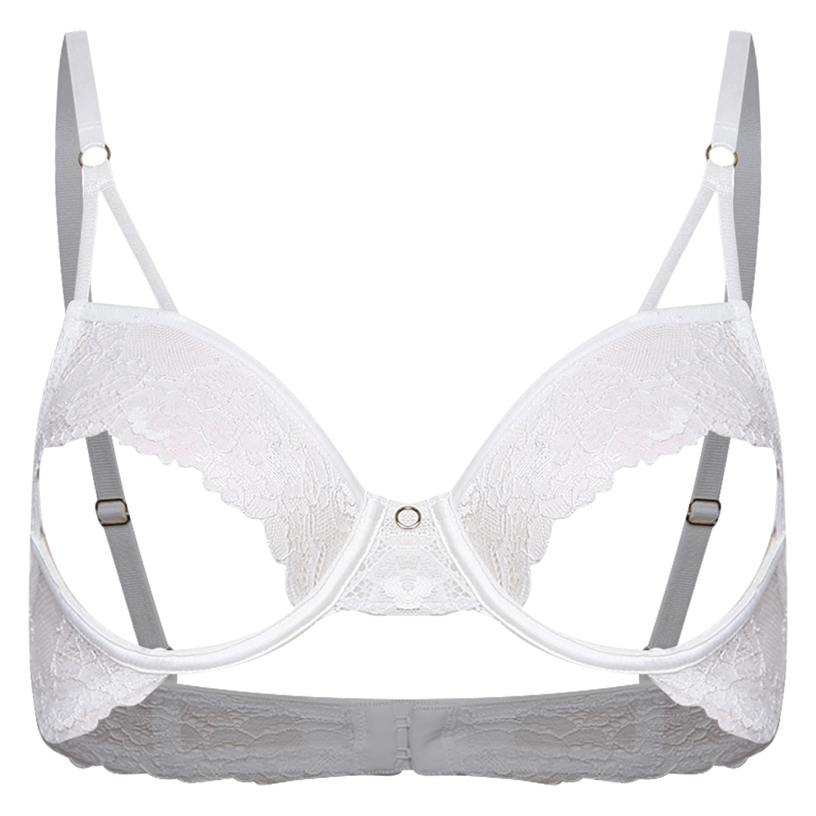 Kadınlar için Seksi Oyuklu Süt - Sheer Mesh Bra incelemesi ve fiyatı