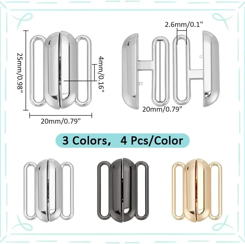 12 Takım 3 Renk Ön Kapanış Bik - Nursing Bra Clip incelemesi ve fiyatı