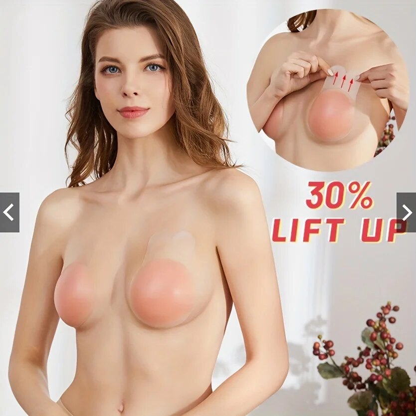 1Pairs silikon meme kapağı yuk - Push Up Bra Silicone incelemesi ve fiyatı