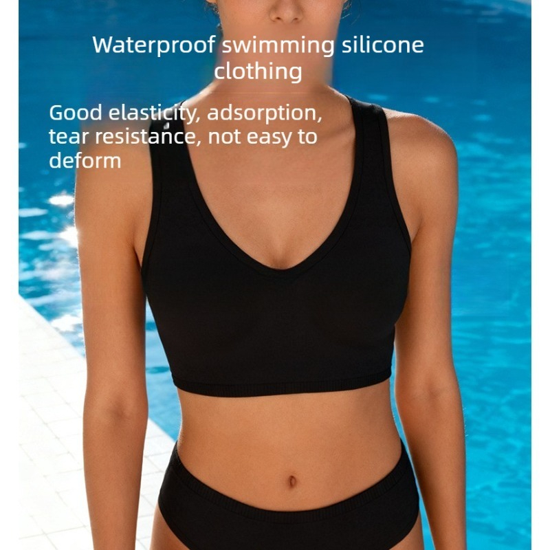 Silikon Kadın Yüzme Bikini Set - Minimizer Bra Women incelemesi ve fiyatı