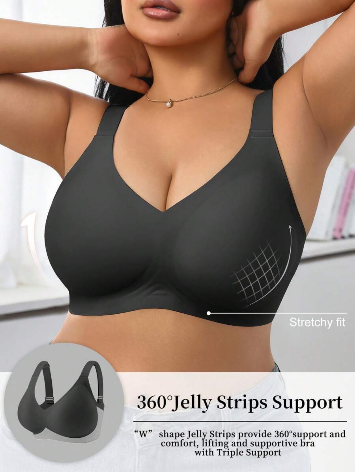 Kadınlar için Yüksek Destekli  - Wirefree Bra Comfort incelemesi ve fiyatı