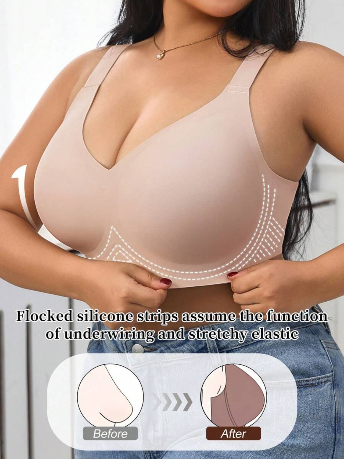 Kadınlar için Yüksek Destekli  - Wirefree Bra Comfort incelemesi ve fiyatı