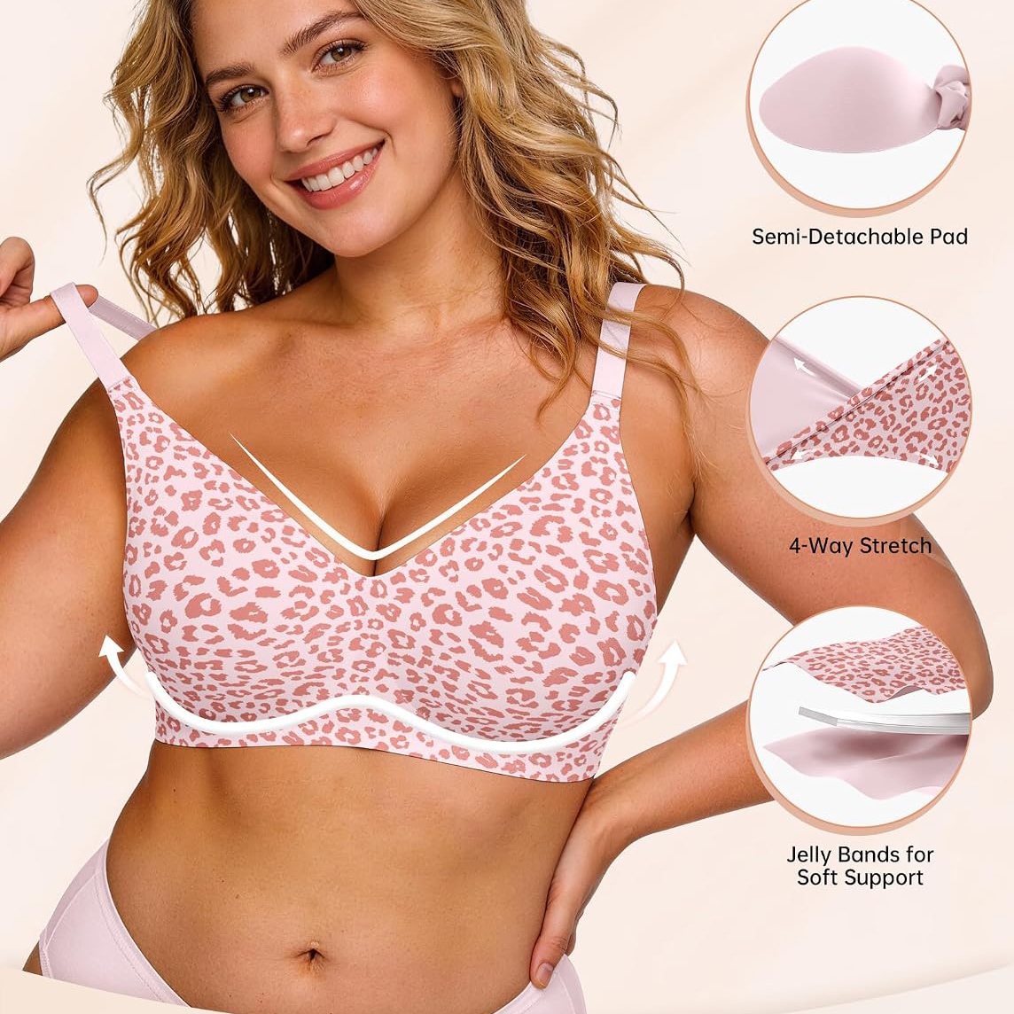 Kadınlar için Kablosuz Jöle Sü - Wirefree Bra Comfort incelemesi ve fiyatı
