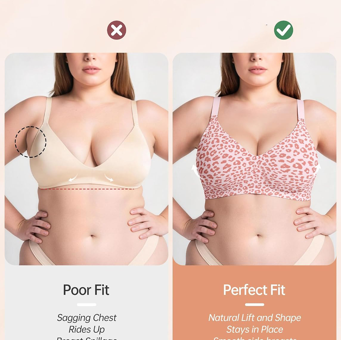 Kadınlar için Kablosuz Jöle Sü - Wirefree Bra Comfort incelemesi ve fiyatı