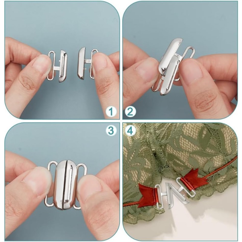 12 Takım 3 Renk Ön Kapanış Bik - Nursing Bra Clip incelemesi ve fiyatı