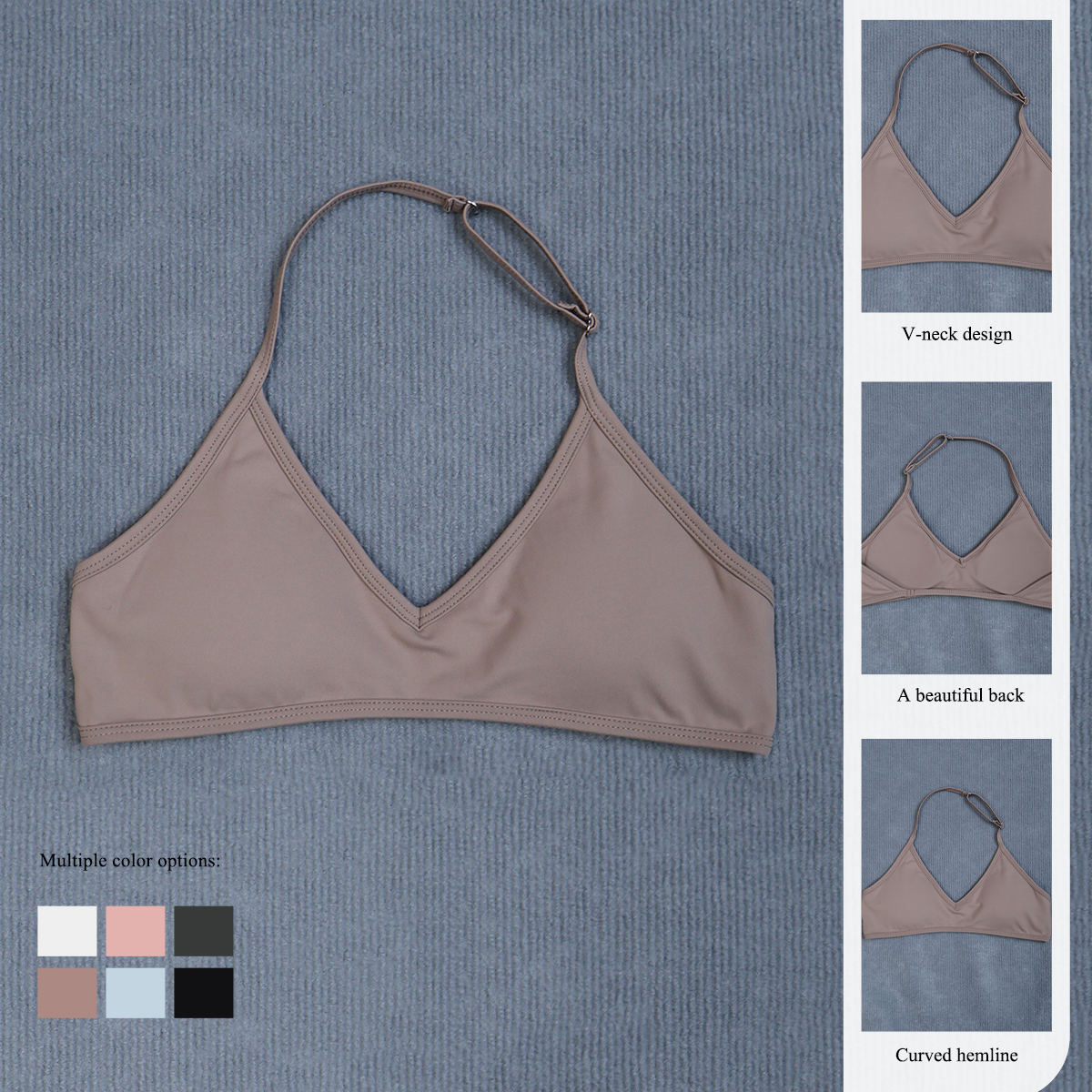Kadınlar için Yazlık Halter Ya - Sports Bra Racerback incelemesi ve fiyatı
