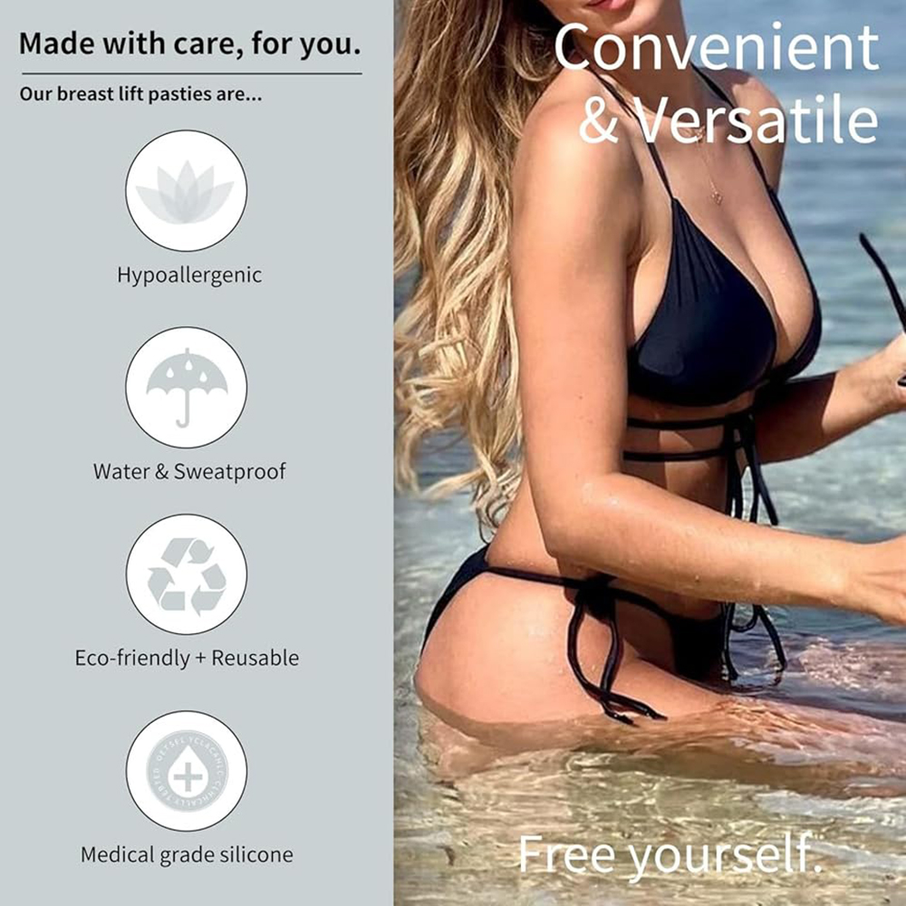 Yapışkanlı Silikon Push Up Süt - Backless Bra Sticky incelemesi ve fiyatı
