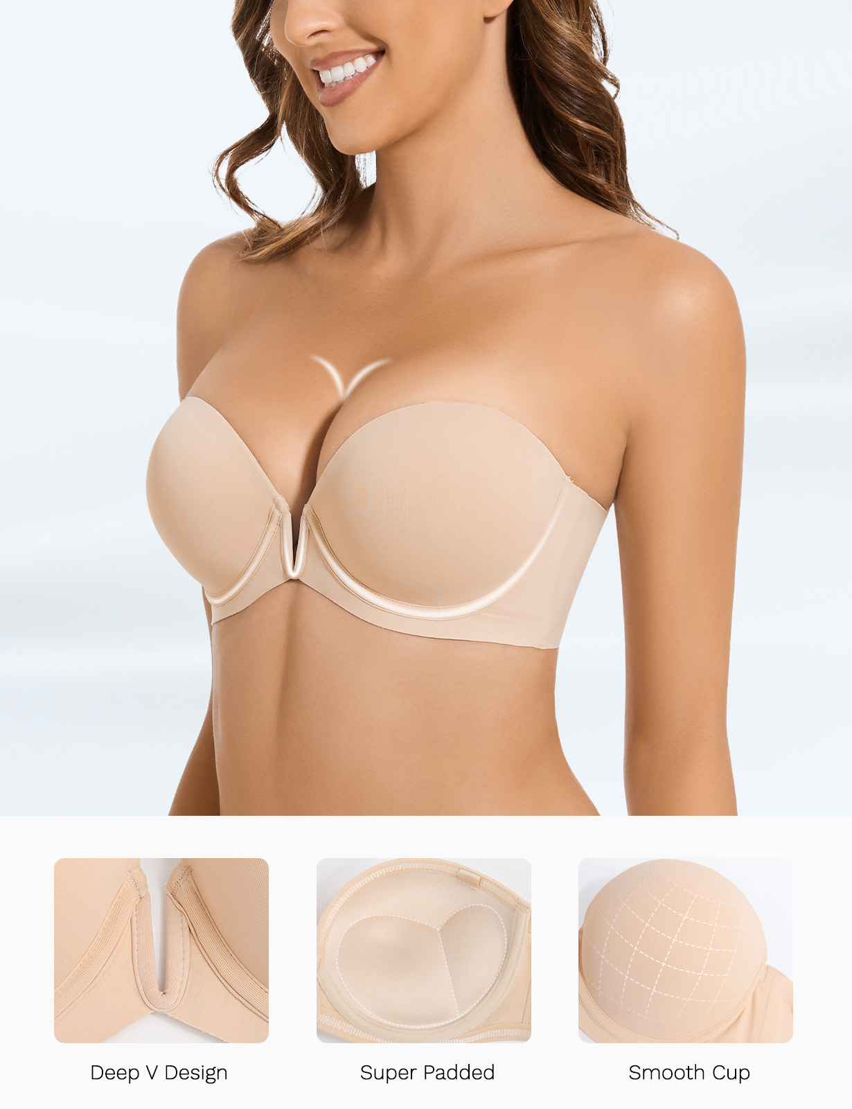 Yeni Sutyen Push Up Balenli Ul - Convertible Bra Multiway incelemesi ve fiyatı