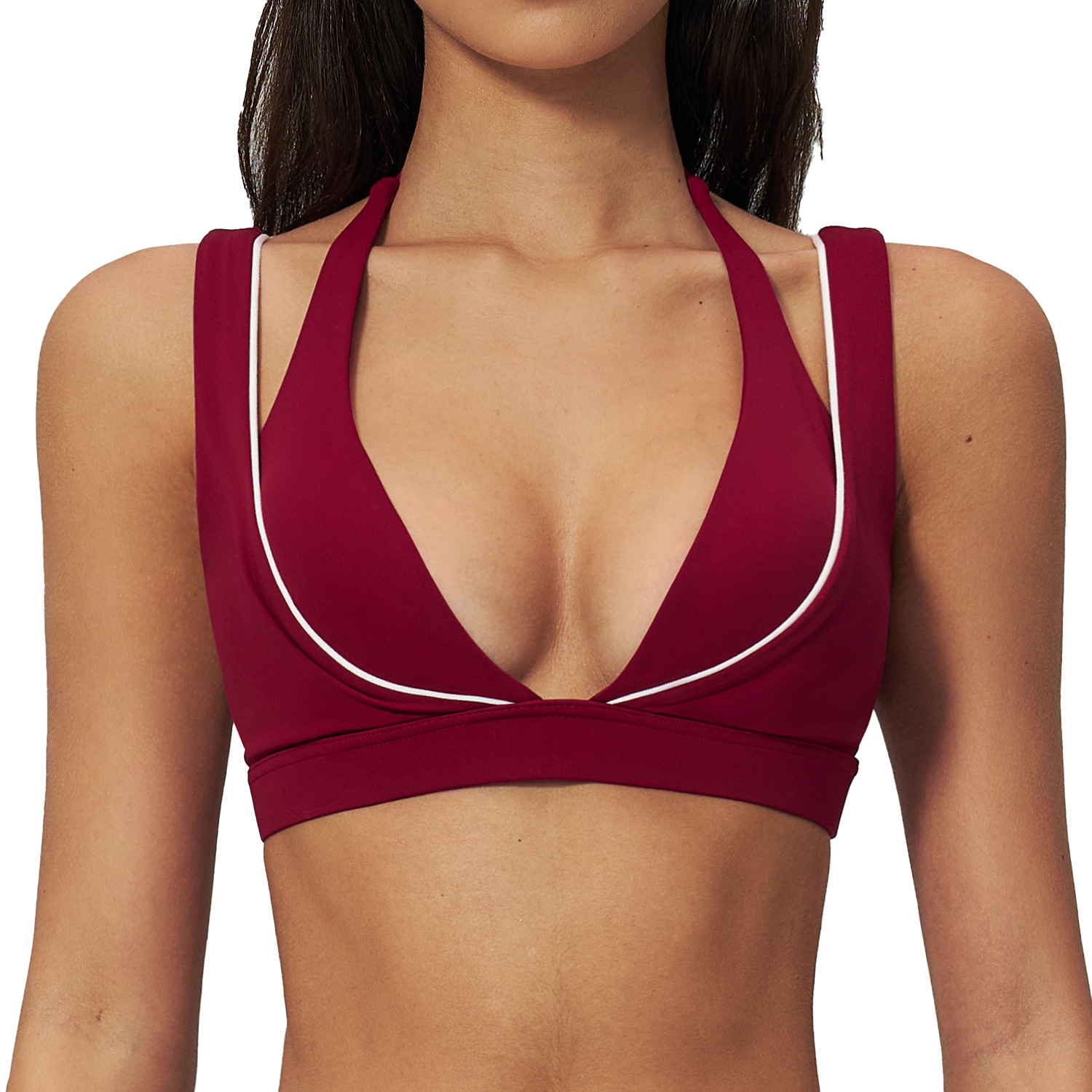 Yoga iç çamaşırı kadın spor su - Plunge Bra Push Up incelemesi ve fiyatı