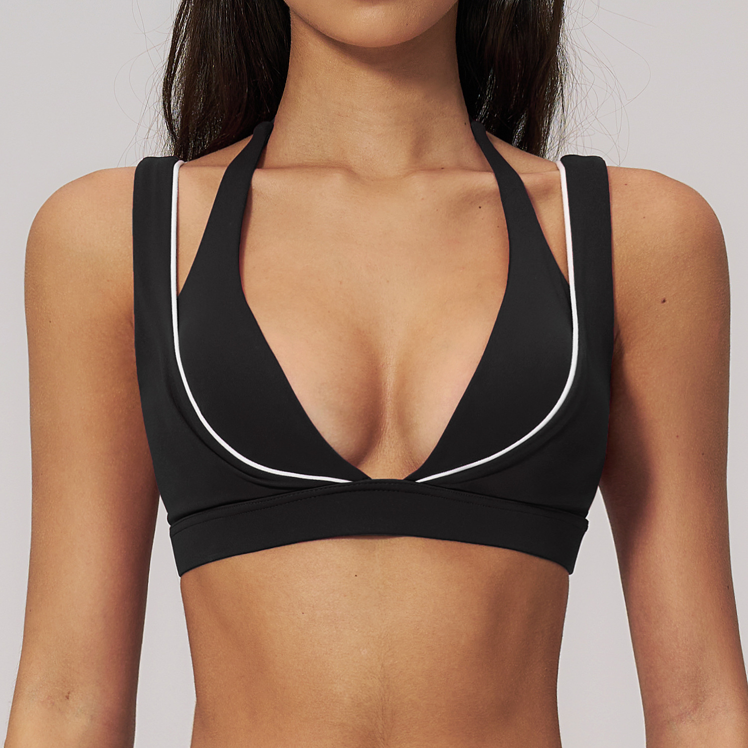 Yoga iç çamaşırı kadın spor su - Plunge Bra Push Up incelemesi ve fiyatı