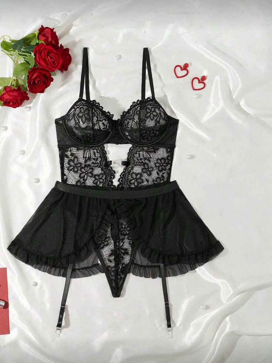 Erotik Kadın İç Giyim Setleri  - Lace Bralette Set incelemesi ve fiyatı