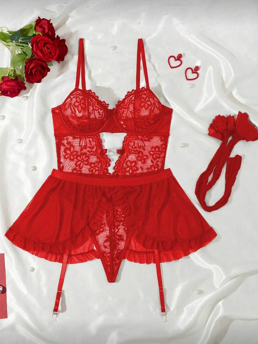 Erotik Kadın İç Giyim Setleri  - Lace Bralette Set incelemesi ve fiyatı